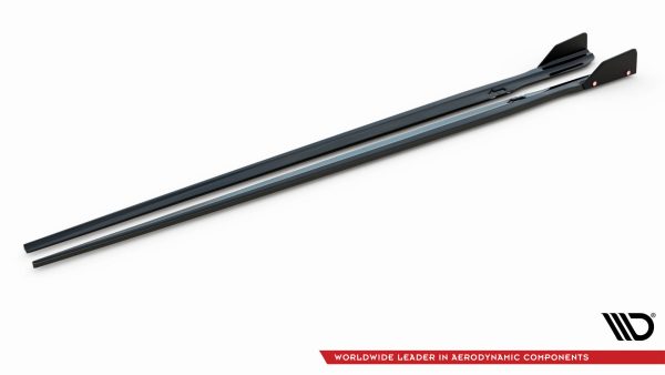 Sideskjørt V.1 Med Flaps BMW M8 Gran Coupe F93 / 8 Gran Coupe M-Pack G16