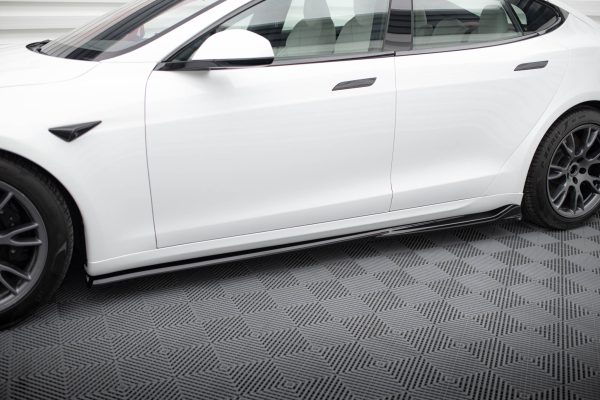 Sideskjørt V.1 Tesla Model S Plaid Mk1 Facelift