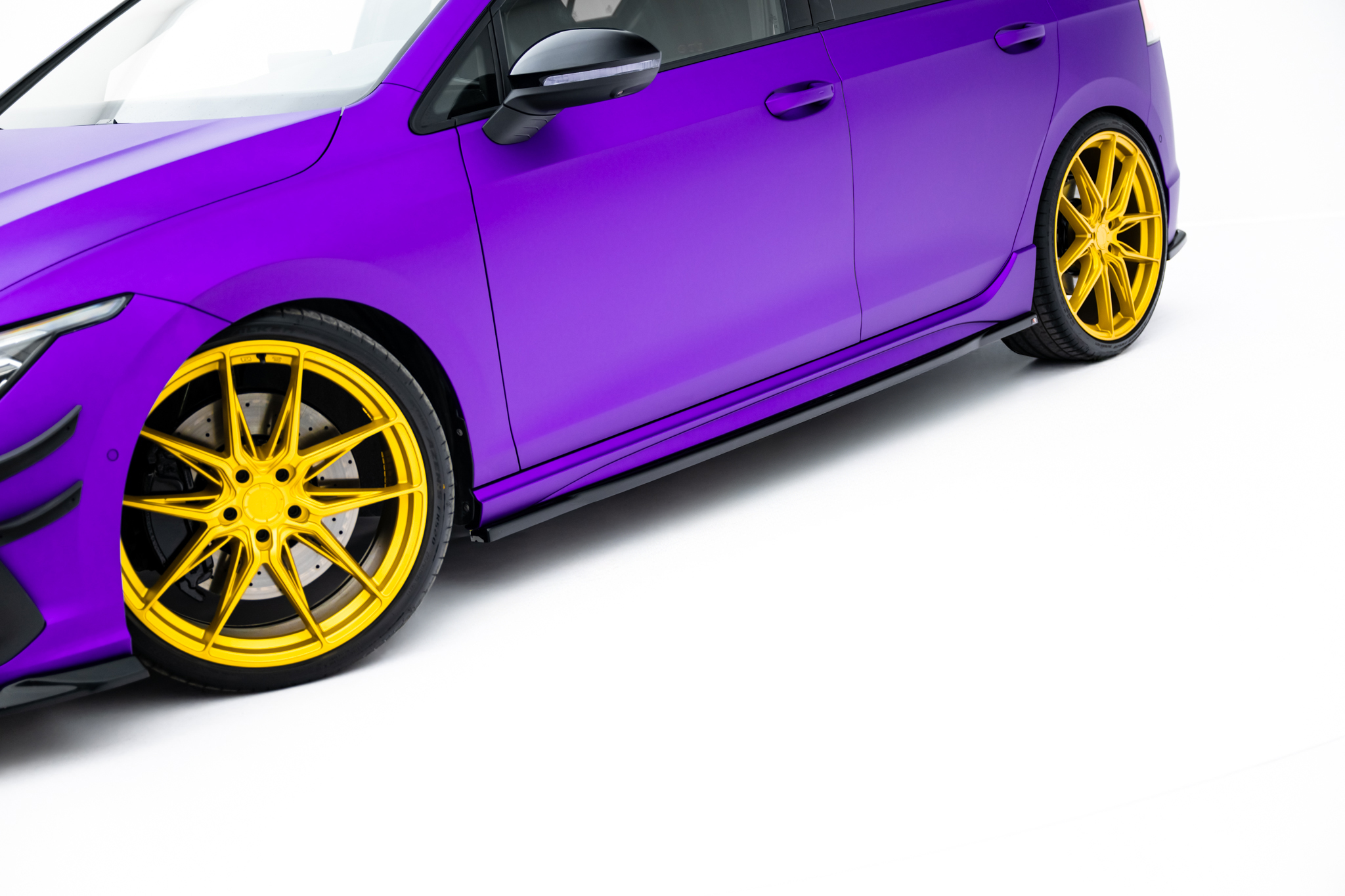 Sideskjørt V.1 Volkswagen Golf R Mk8 Facelift