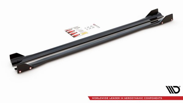 Sideskjørt V.2 Med Flaps Mercedes-AMG A45 S