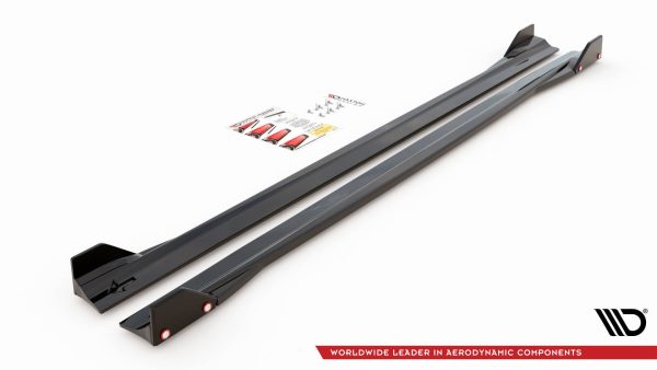 Sideskjørt V.2 Med Flaps Mercedes-AMG A45 S