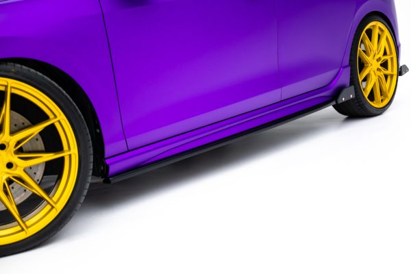 Sideskjørt V.2 Med Flaps Volkswagen Golf R Mk8 Facelift