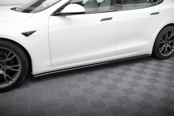 Sideskjørt V.2 Tesla Model S Plaid Mk1 Facelift