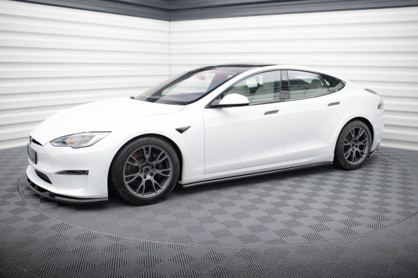 Sideskjørt V.2 Tesla Model S Plaid Mk1 Facelift