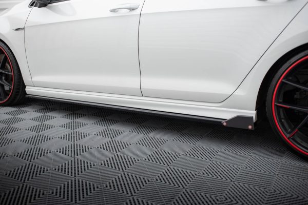 Sideskjørt V.3+ Flaps Volkswagen Golf R / R-Line Mk7