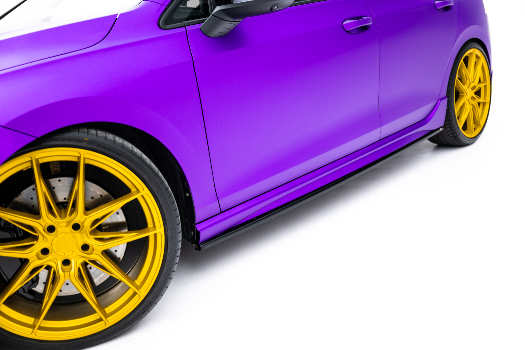 Sideskjørt V.3 Volkswagen Golf R Mk8 Facelift