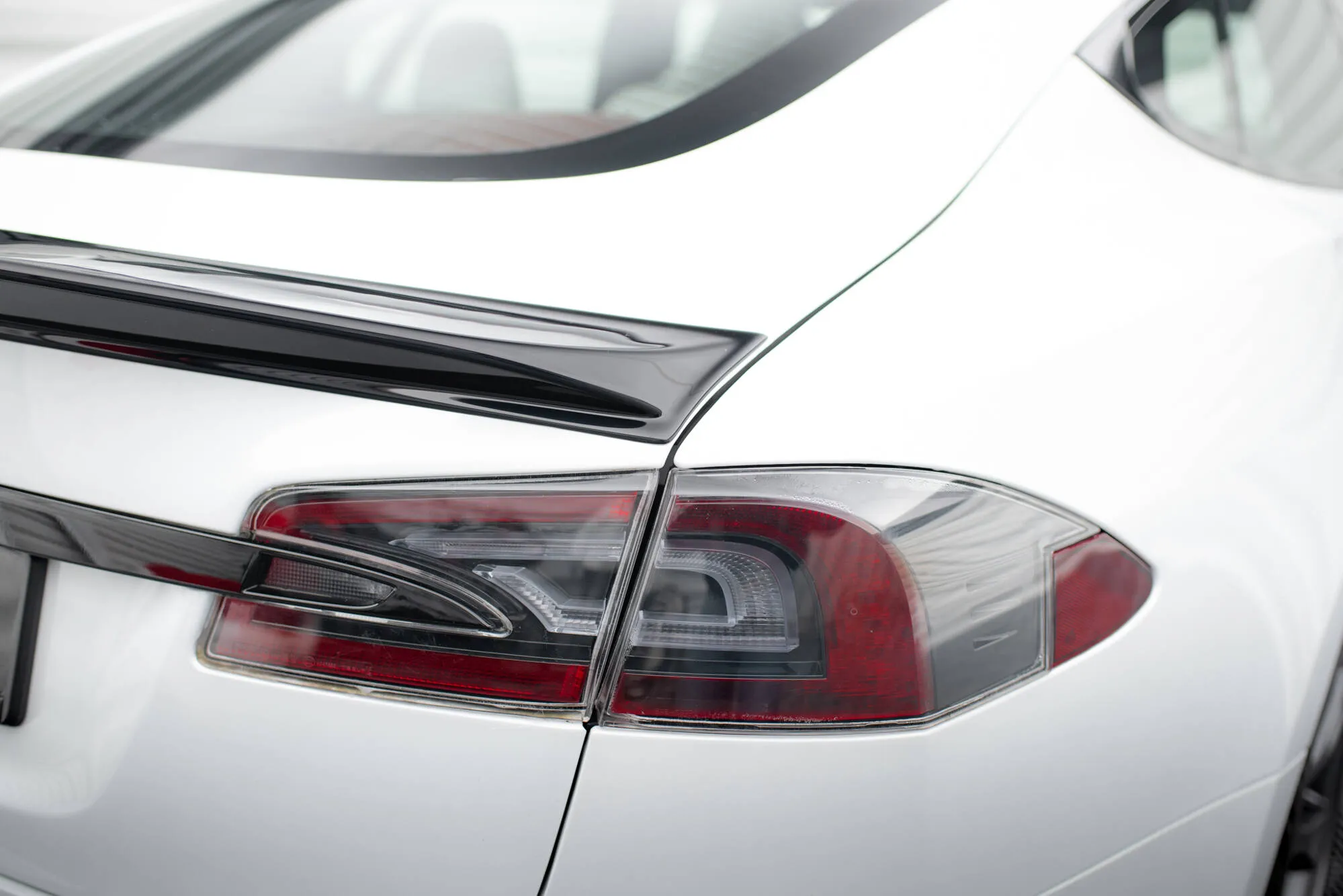 Spoiler Cap 3D Tesla Model S Plaid Mk1 Facelift - Bilde 3