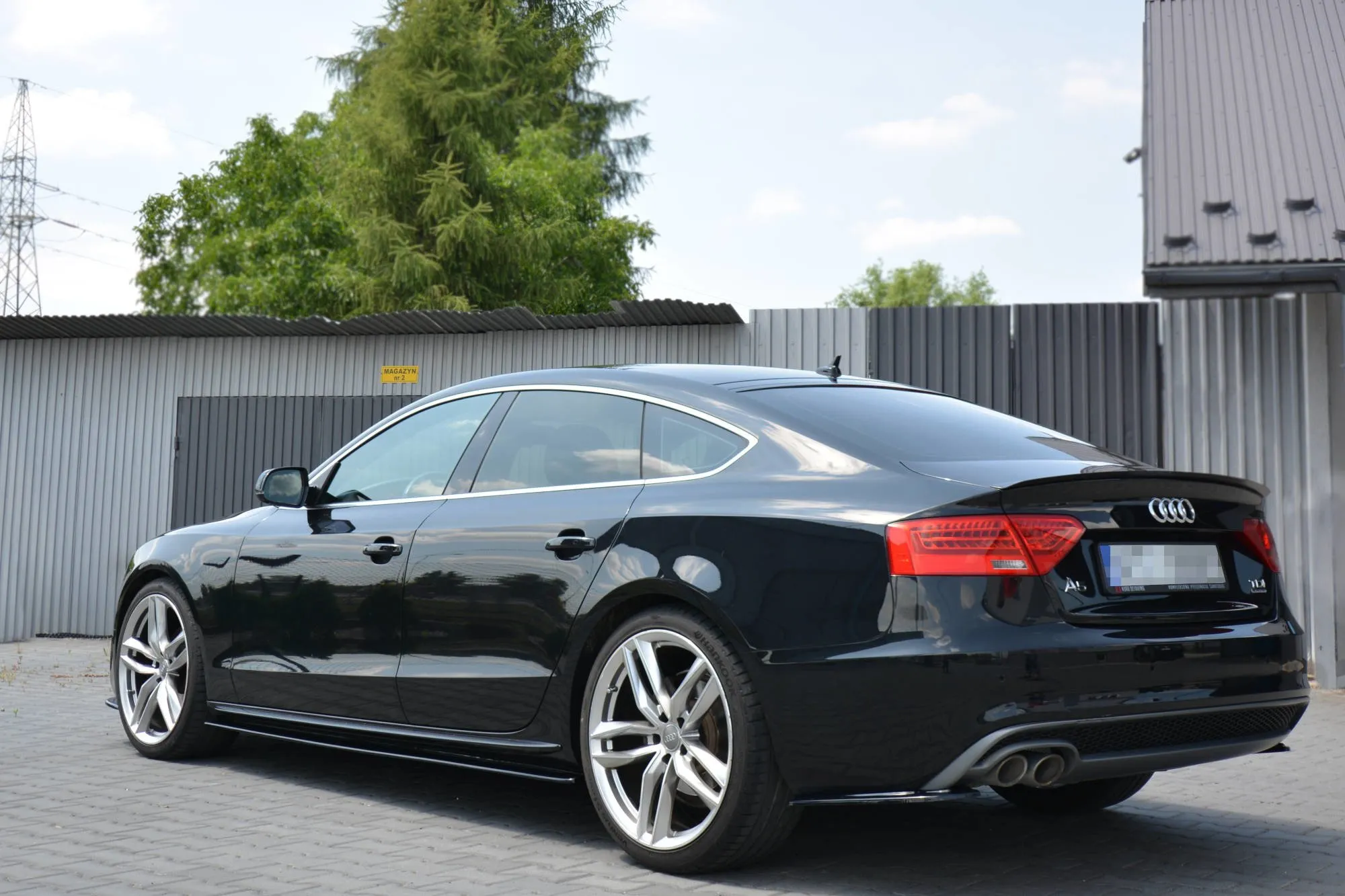 Spoiler Cap Audi A5 Sportback S-Line 8T Facelift - Bilde 5