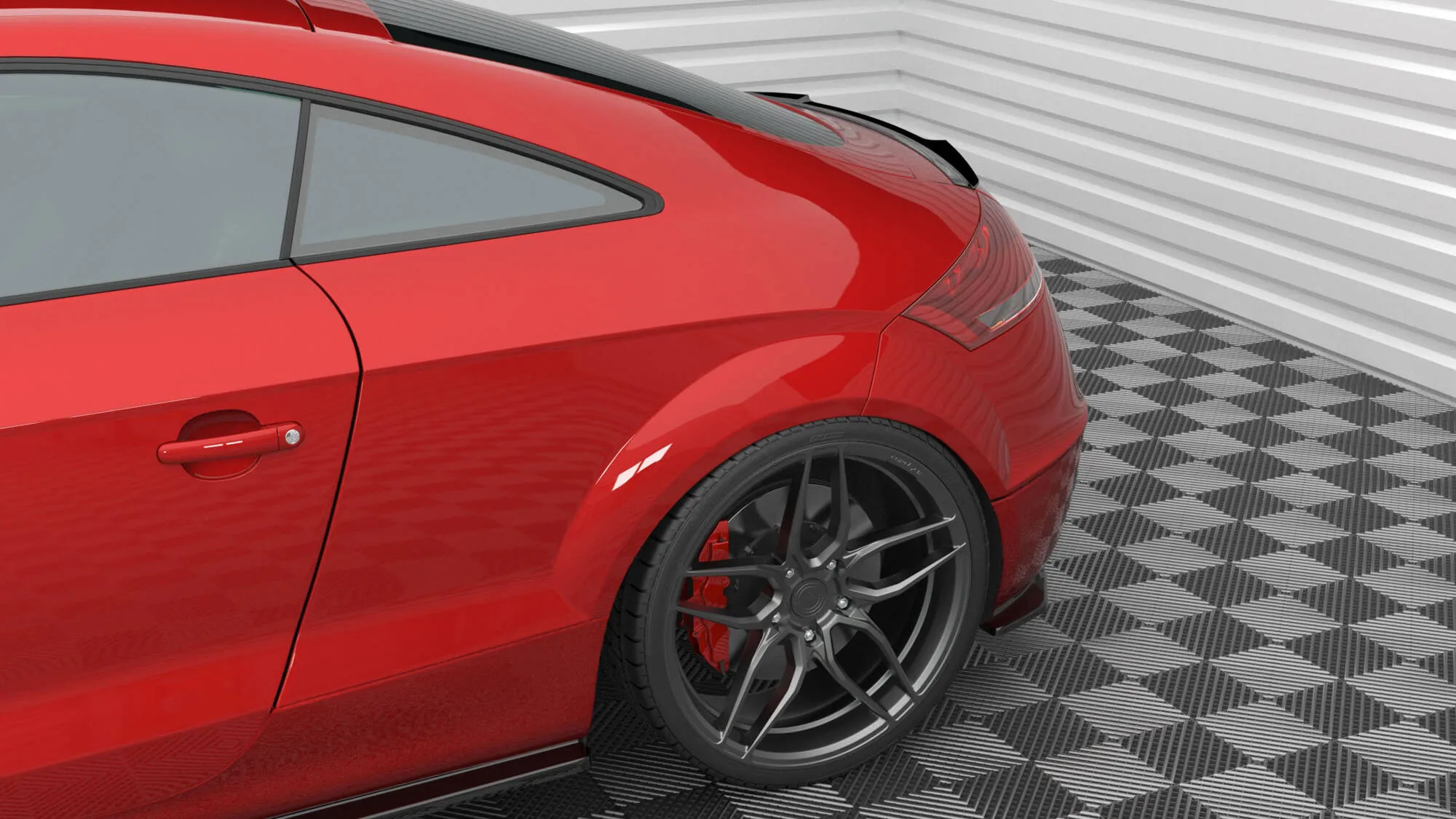 Spoiler Cap Audi TT 8J - Bilde 6