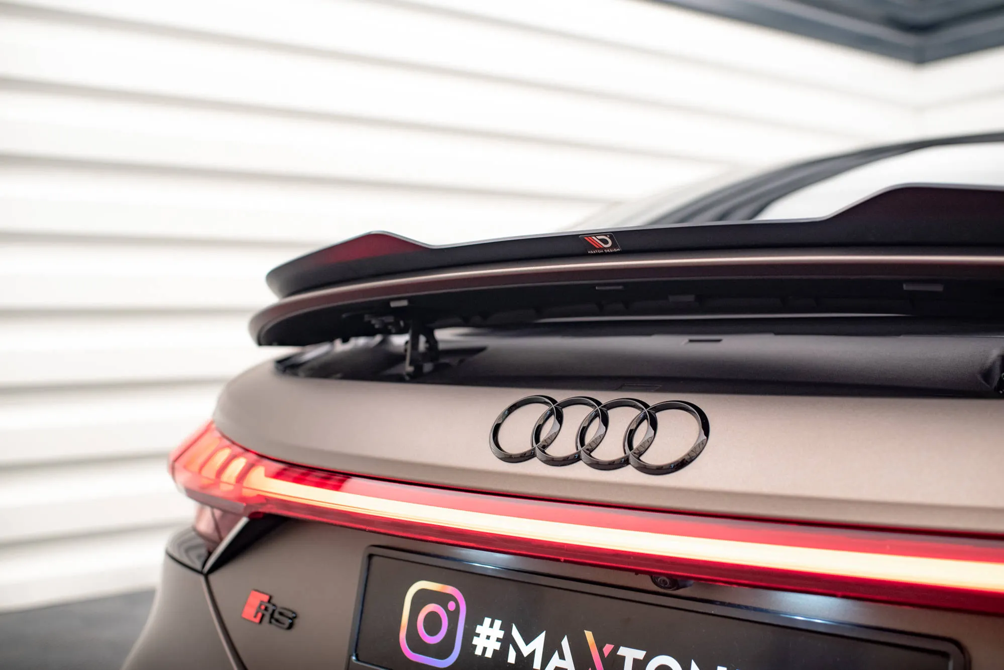 Spoiler Cap Audi e-Tron GT / RS GT RS Mk1 - Bilde 2