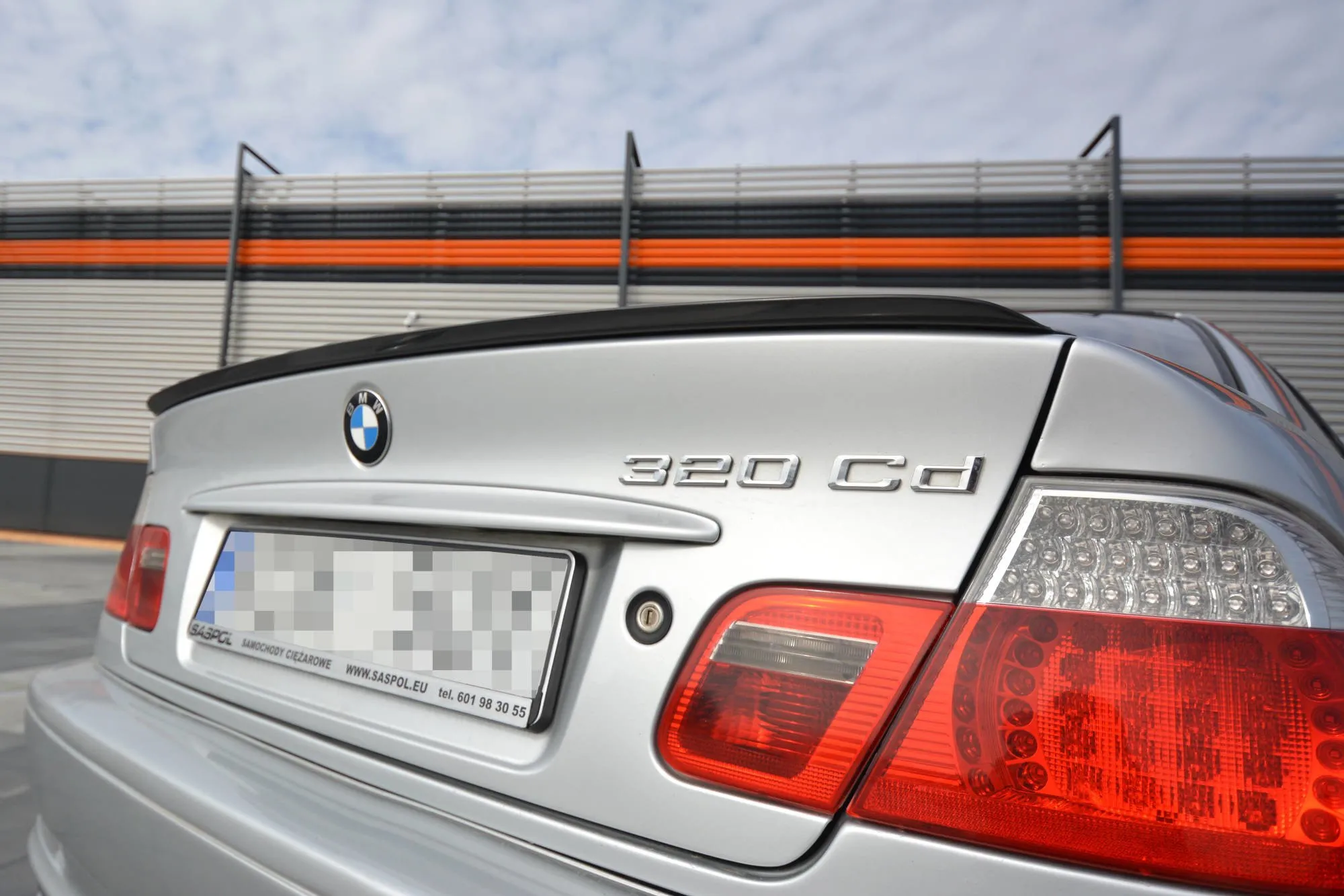 Spoiler Cap BMW 3 E46 COUPE - Bilde 4