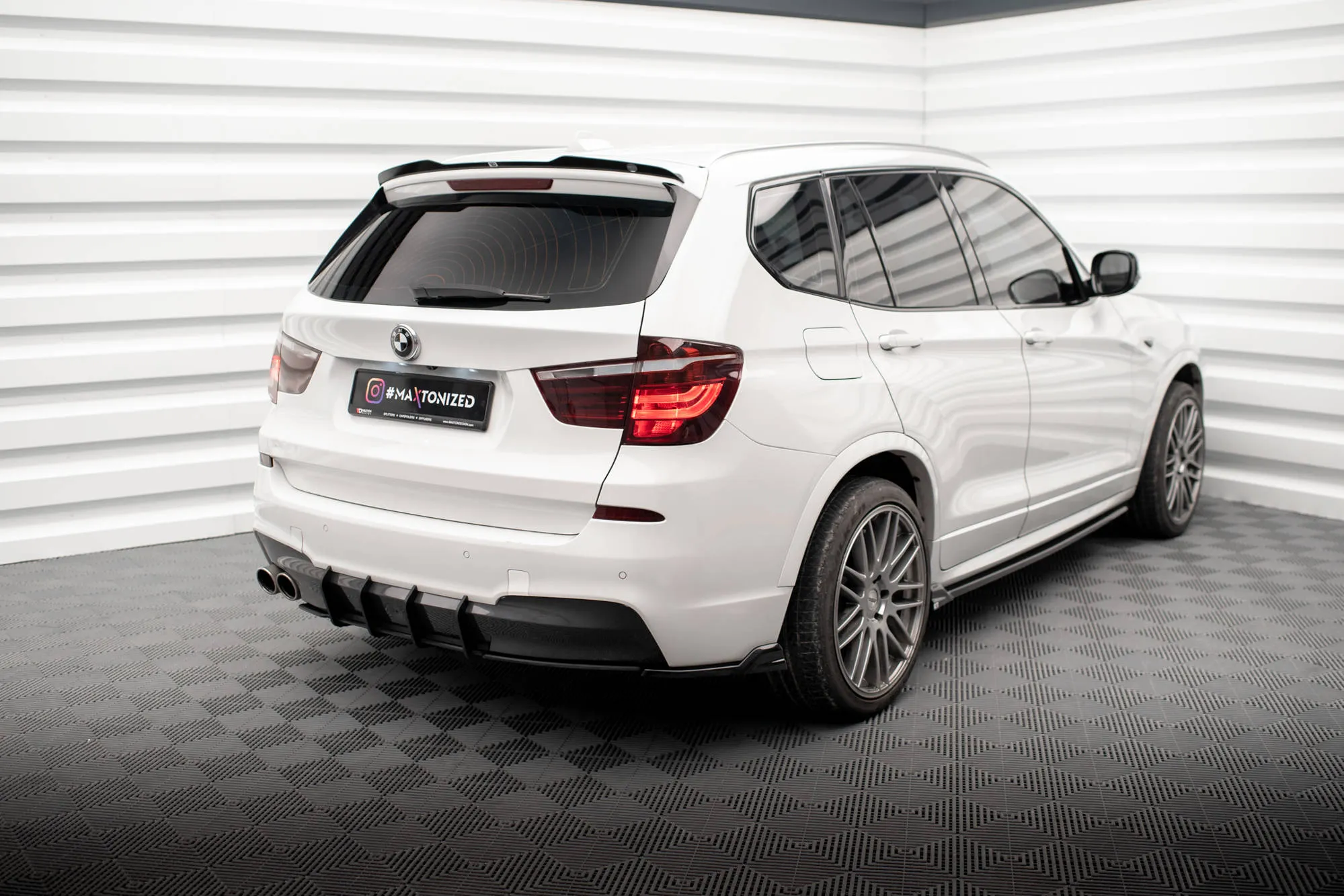 Spoiler Cap BMW X3 M-Pack F25 - Bilde 2
