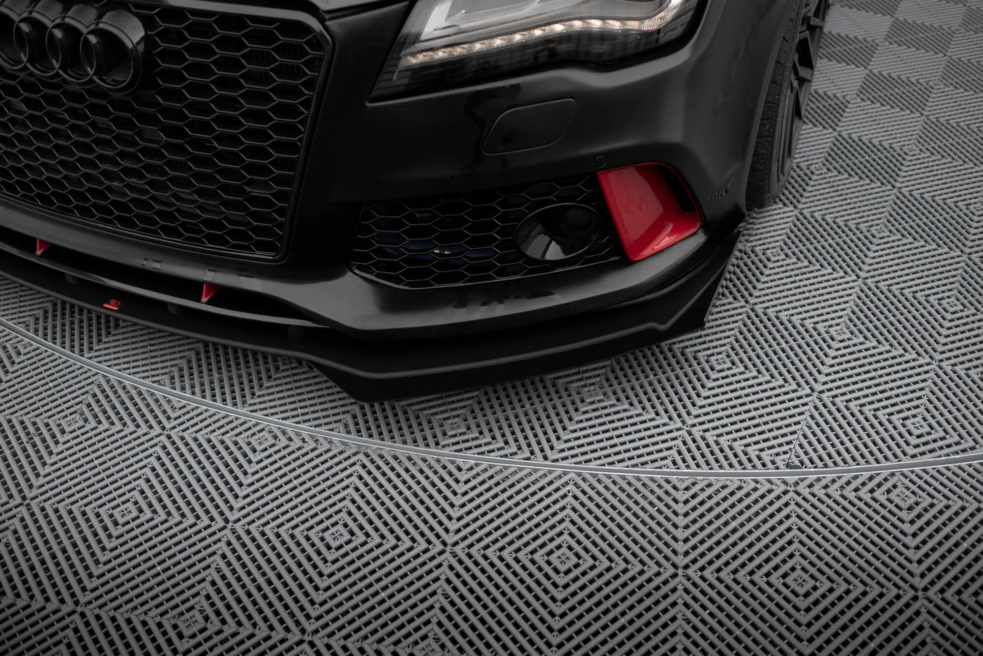 Frontleppe Street Pro Med Flaps Audi A7 RS7 Look C7 - Bilde 4