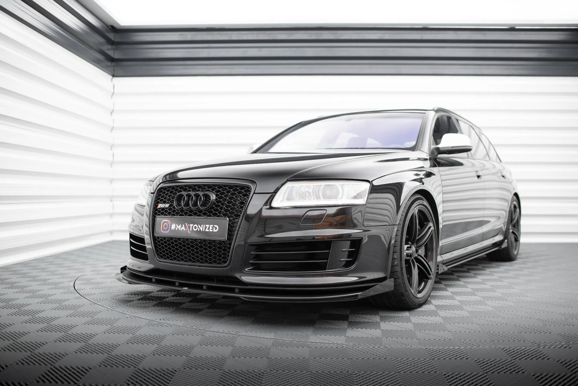 Frontleppe Street Pro Med Flaps Audi RS6 Avant C6 - Bilde 2