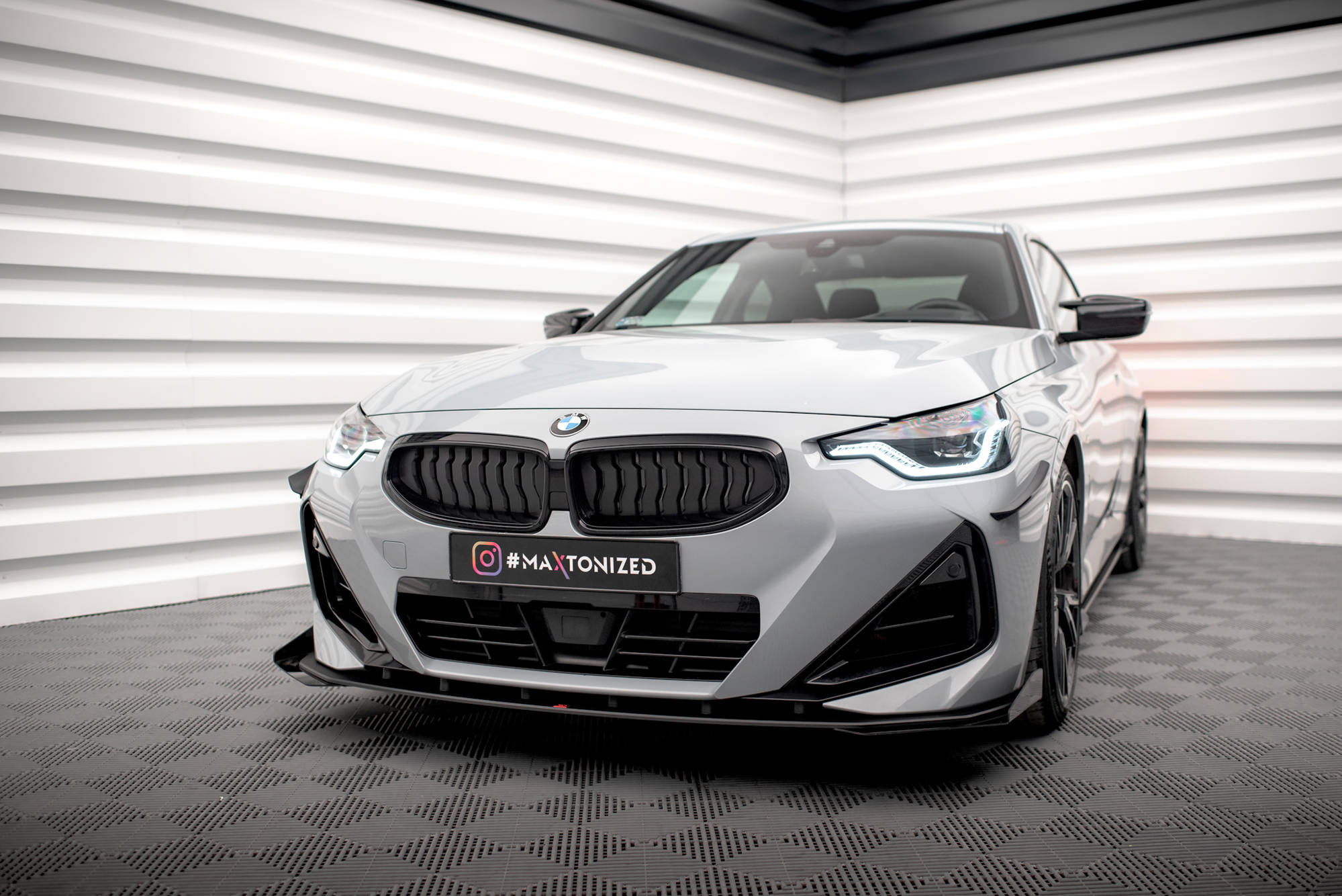Frontleppe Street Pro Med Flaps BMW 2 Coupe M-Pack / M240i G42