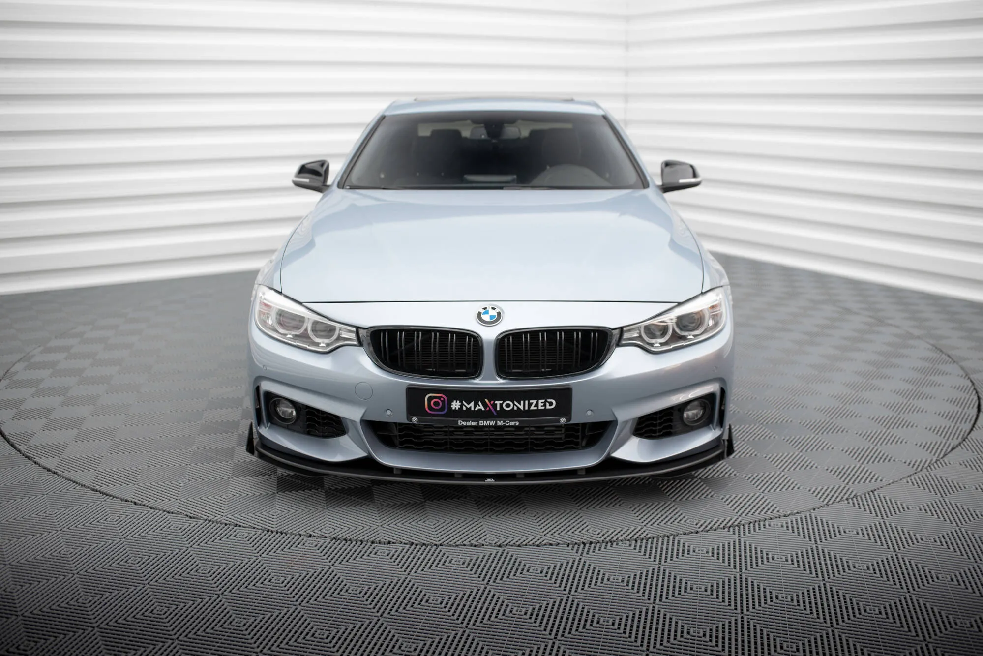 Frontleppe Street Pro Med Flaps BMW 4 Coupe / Gran Coupe / Cabrio M-Pack F32 / F36 / F33 - Bilde 2