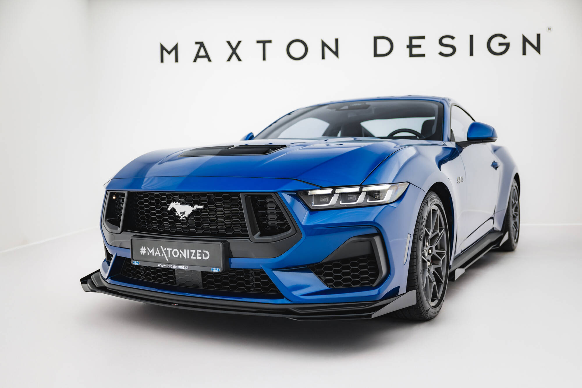 Frontleppe Street Pro Med Flaps Ford Mustang GT Mk7