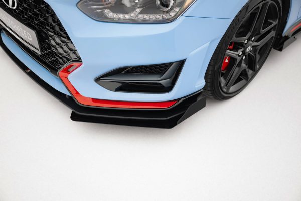 Frontleppe Street Pro Med Flaps Hyundai Veloster N Mk2