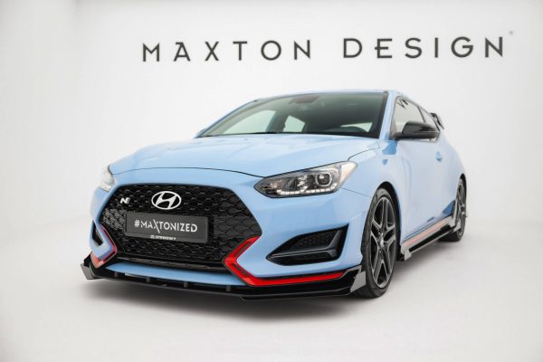 Frontleppe Street Pro Med Flaps Hyundai Veloster N Mk2