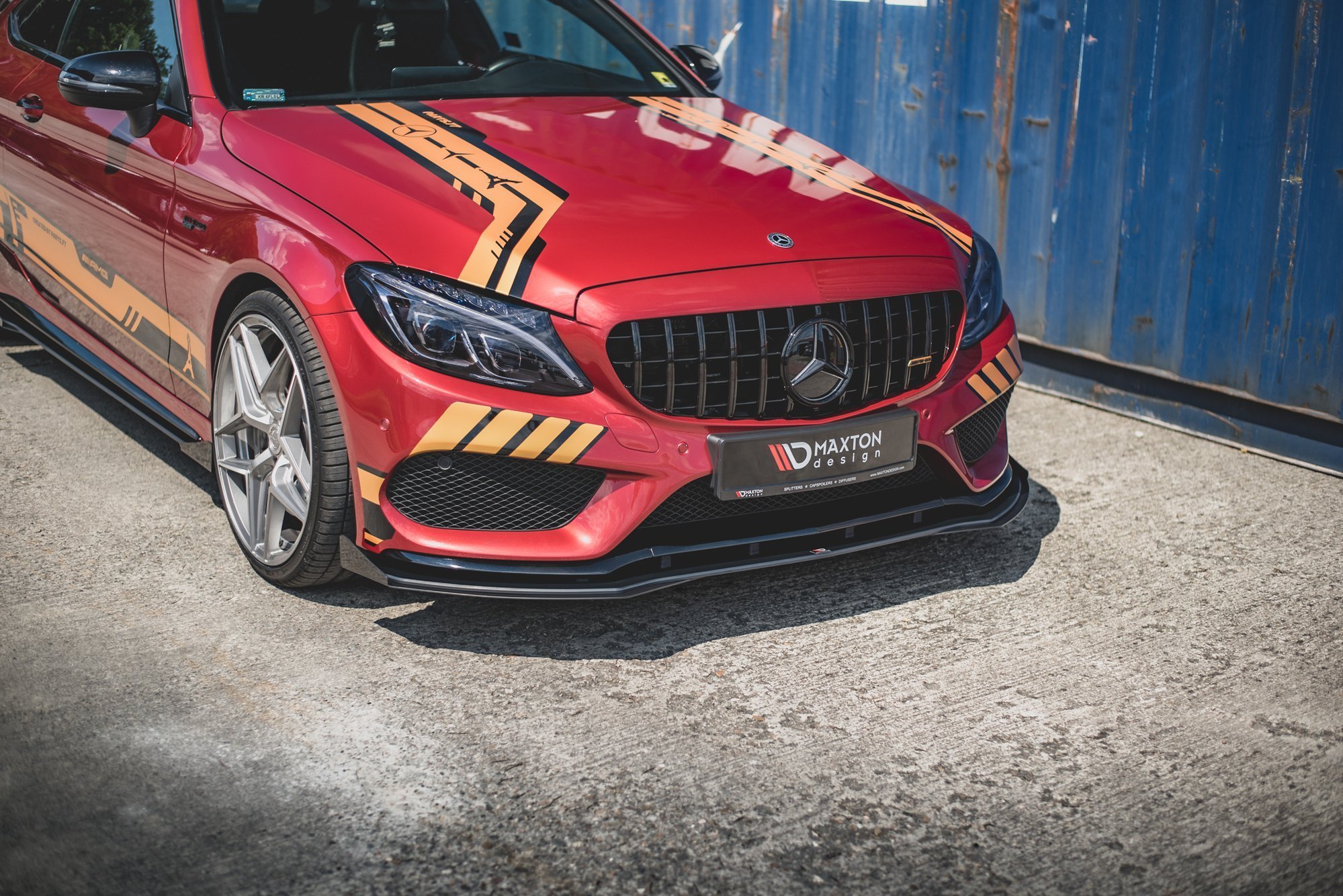 Frontleppe Street Pro Med Flaps Mercedes-AMG C43 Coupe C205