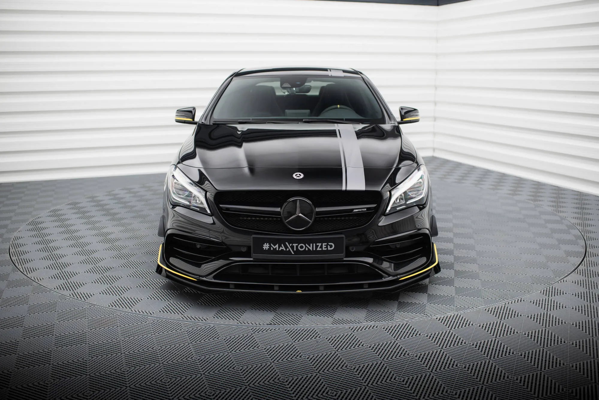 Frontleppe Street Pro Med Flaps Mercedes-AMG CLA 45 Aero C117 Facelift - Bilde 2