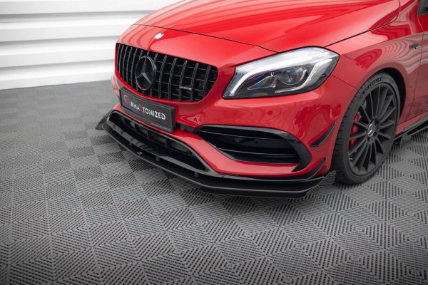 Frontleppe Street Pro Med Flaps Mercedes-Benz A 45 AMG Aero W176 Facelift