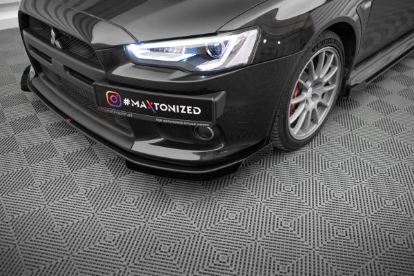 Frontleppe Street Pro Med Flaps Mitsubishi Lancer EVO X