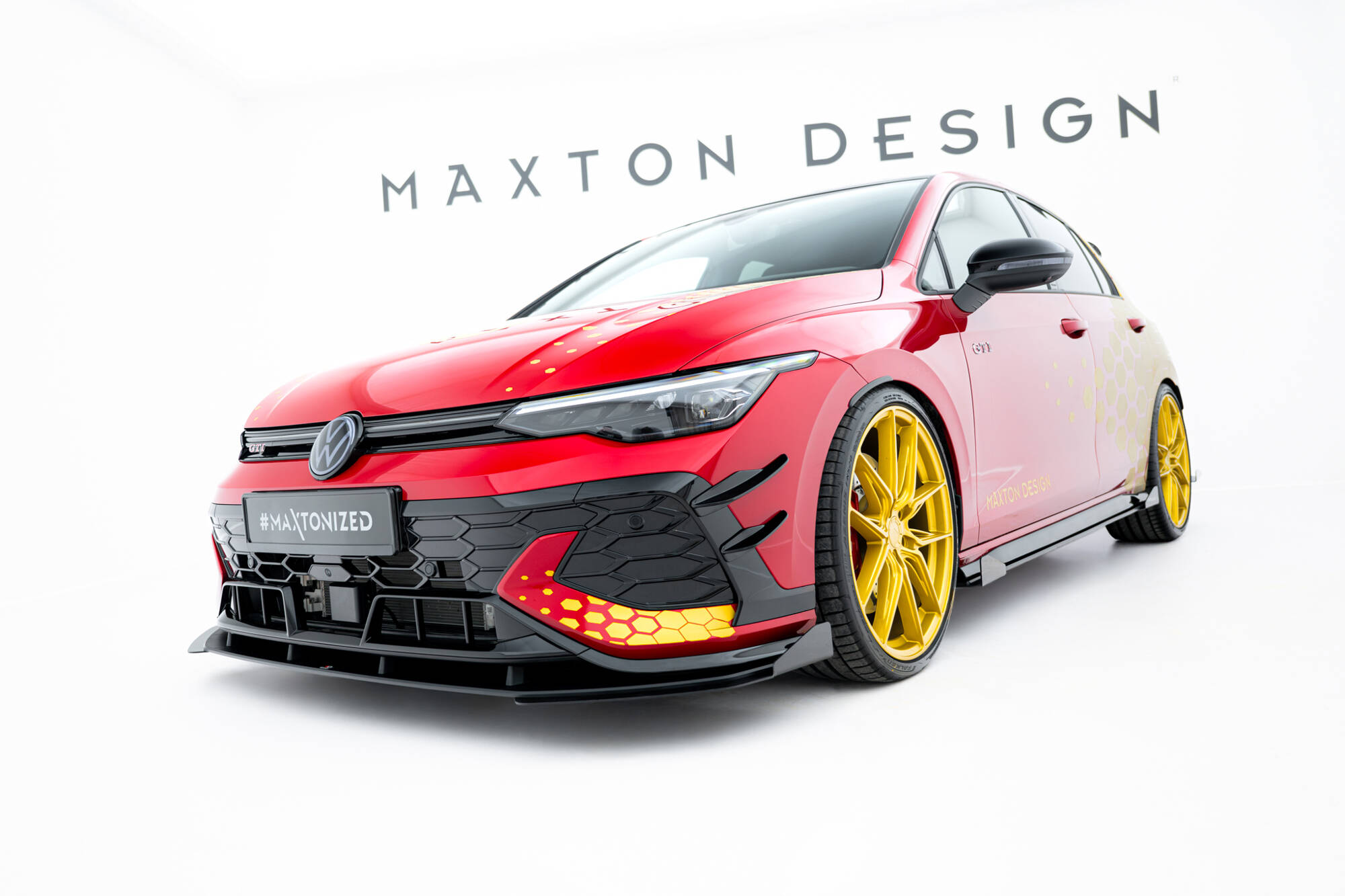 Frontleppe Street Pro Med Flaps Volkswagen Golf GTI Clubsport Mk8 Facelift