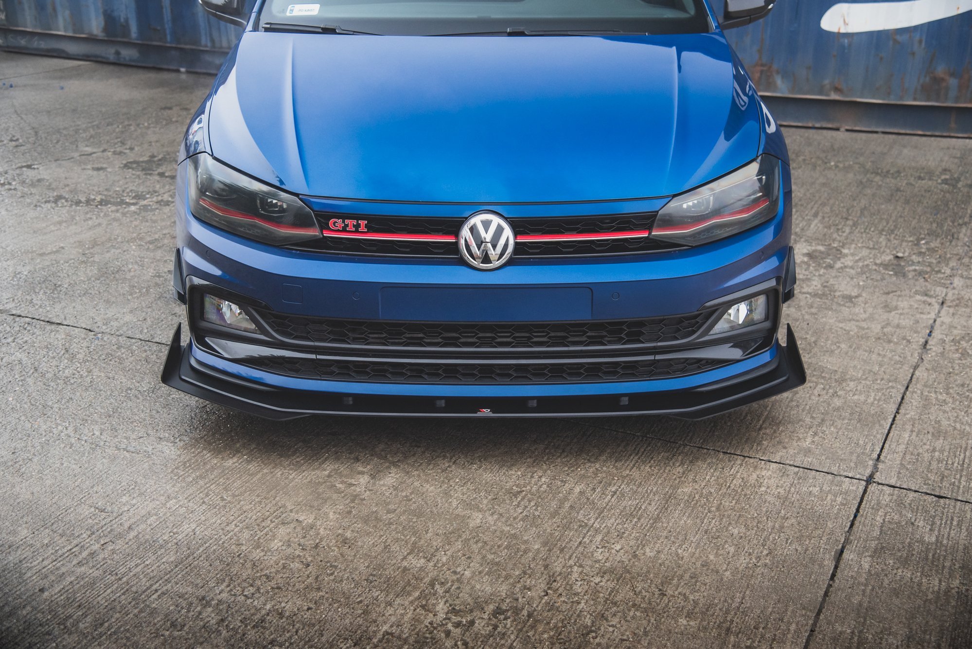 Frontleppe Street Pro Med Flaps Volkswagen Polo GTI Mk6