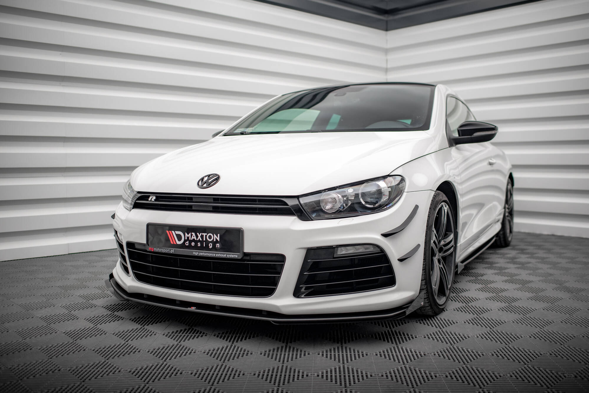 Frontleppe Street Pro Med Flaps Volkswagen Scirocco R Mk3
