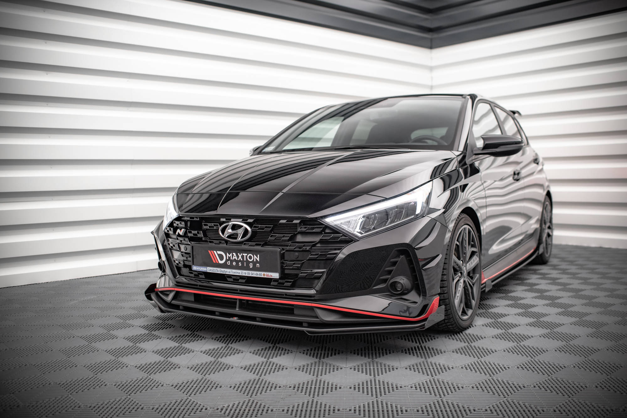 Frontleppe Street Pro V.1 Med Flaps Hyundai I20 N Mk3