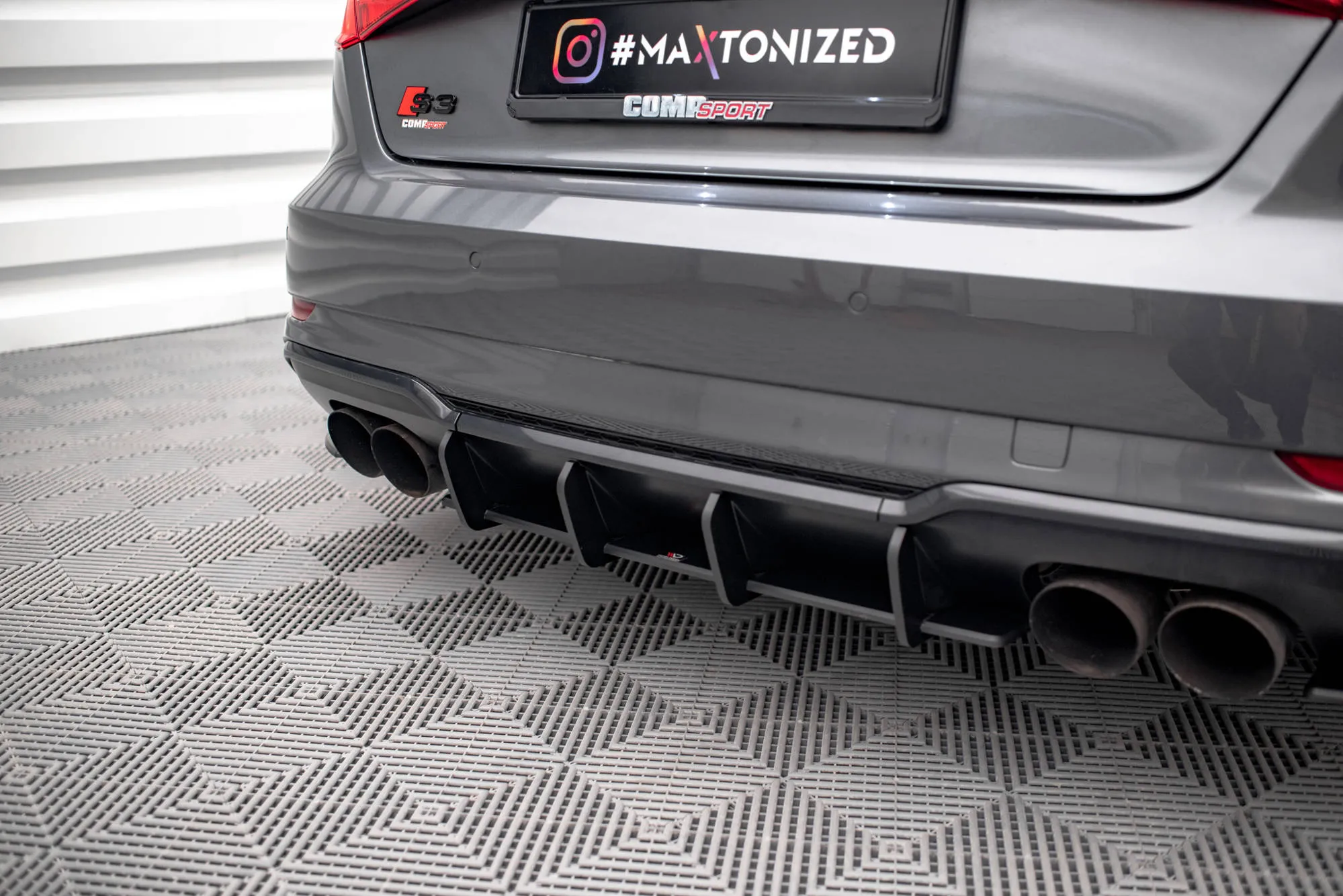 Diffuser Street Pro Audi S3 Sportback 8V Facelift