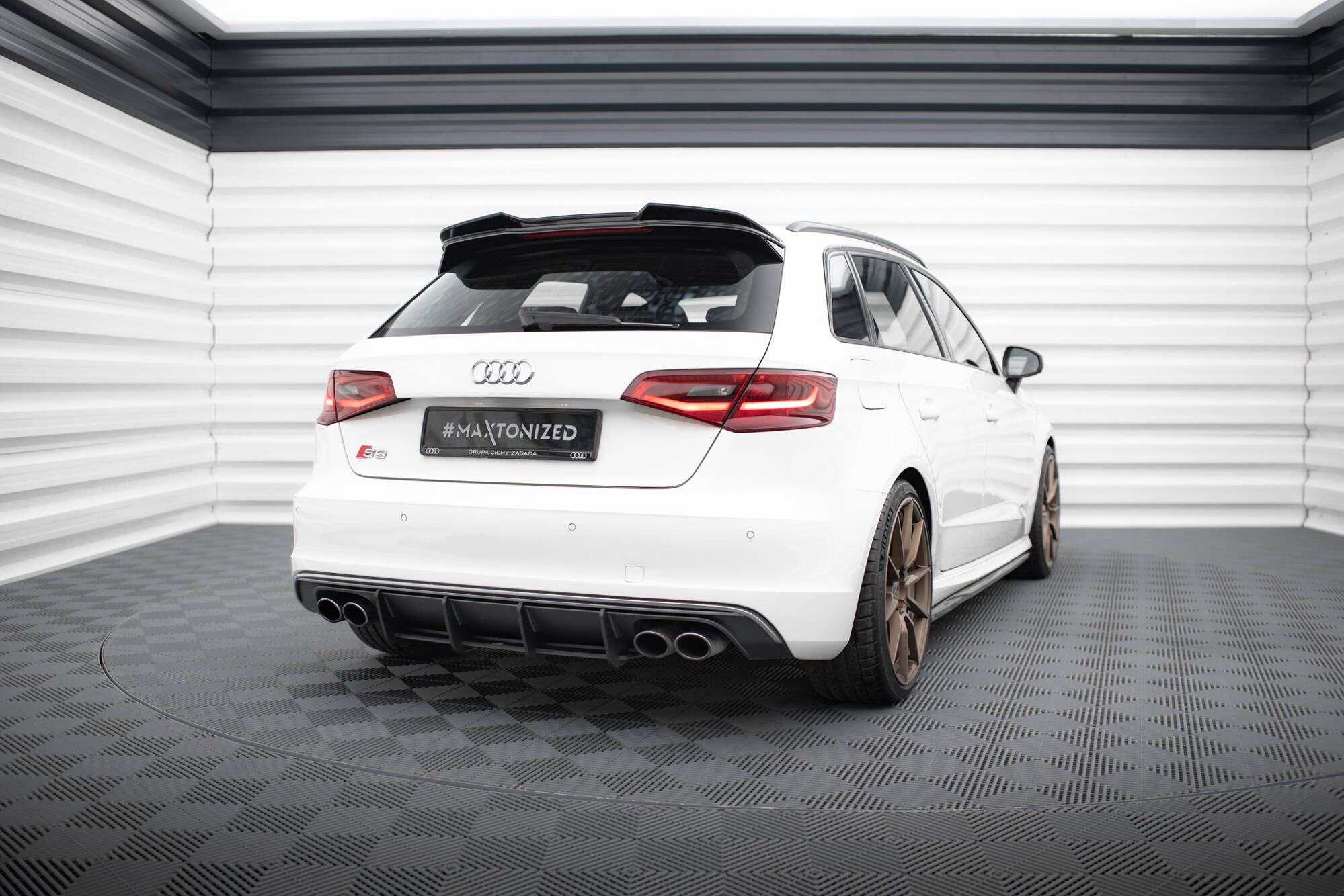 Diffuser Street Pro Audi S3 Sportback / Hatchback 8V