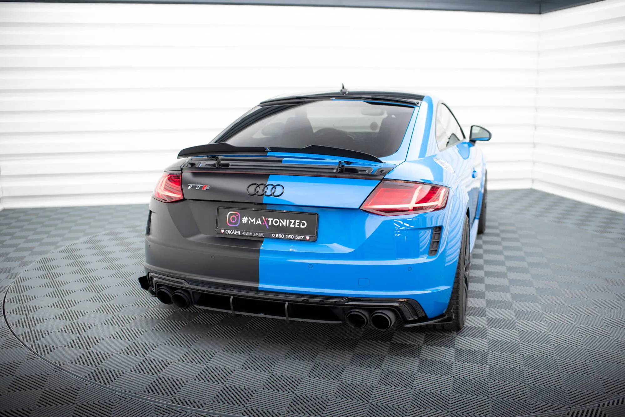 Diffuser Street Pro Audi TT S 8S Facelift - Bilde 4