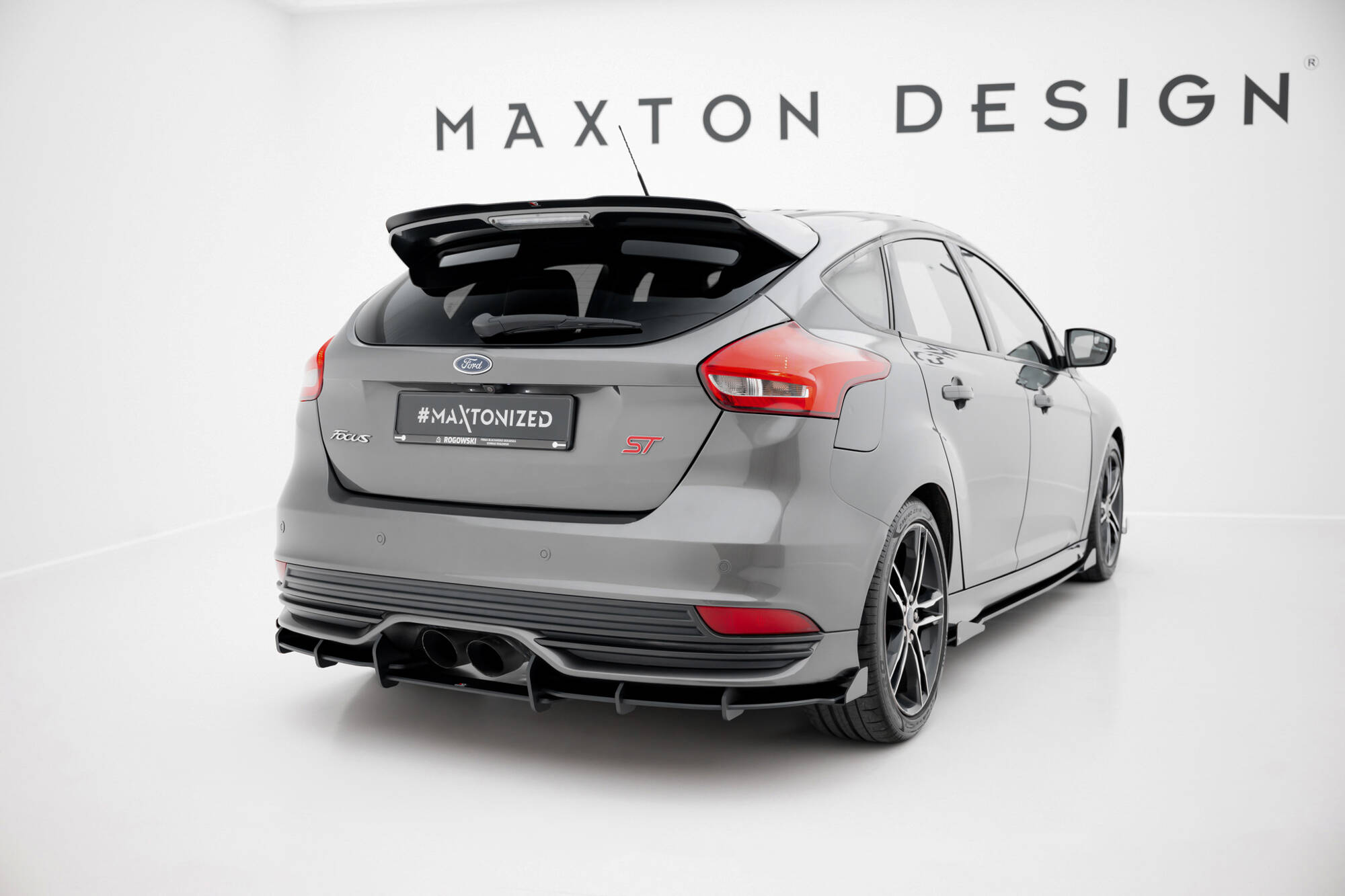 Diffuser Street Pro Med Flaps Ford Focus ST Mk3 Facelift