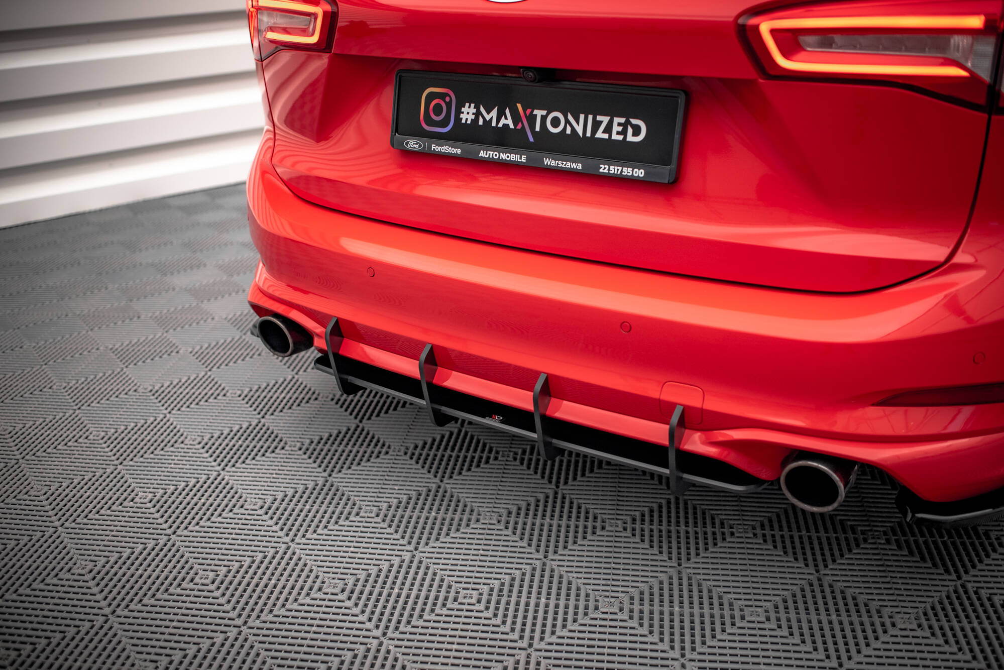 Diffuser Street Pro Ford Focus Estate ST Mk4