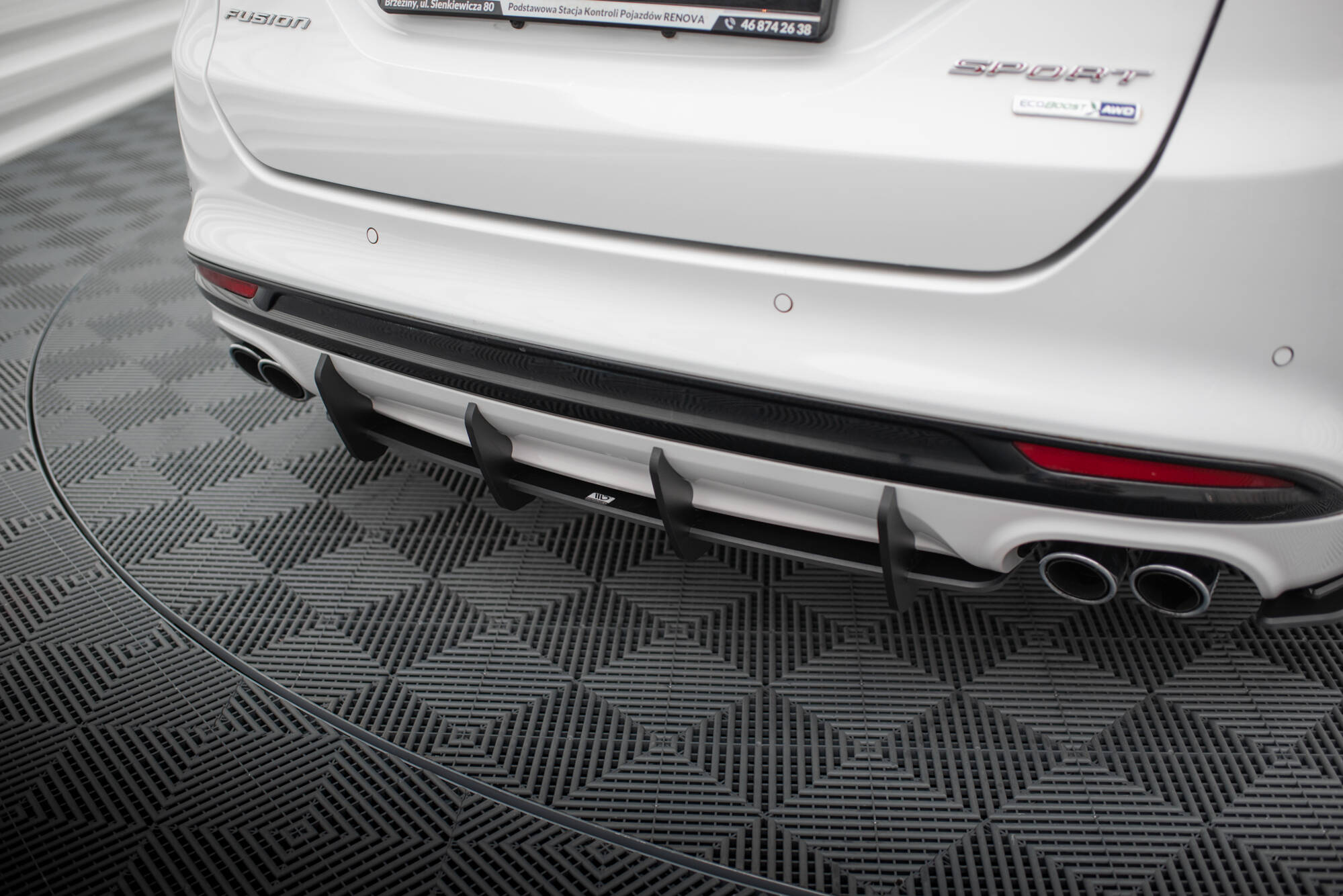 Diffuser Street Pro Ford Mondeo Sport Mk5 Facelift / Fusion Sport Mk2 Facelift