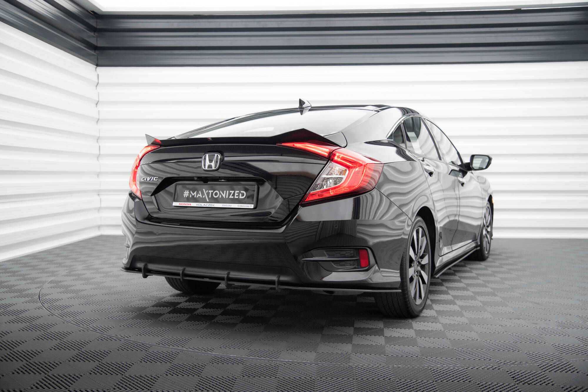Diffuser Street Pro Honda CIVic Mk10