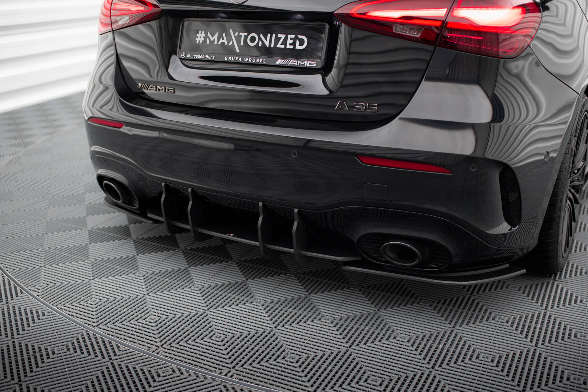 Diffuser Street Pro Mercedes-AMG A35 Hatchback W177