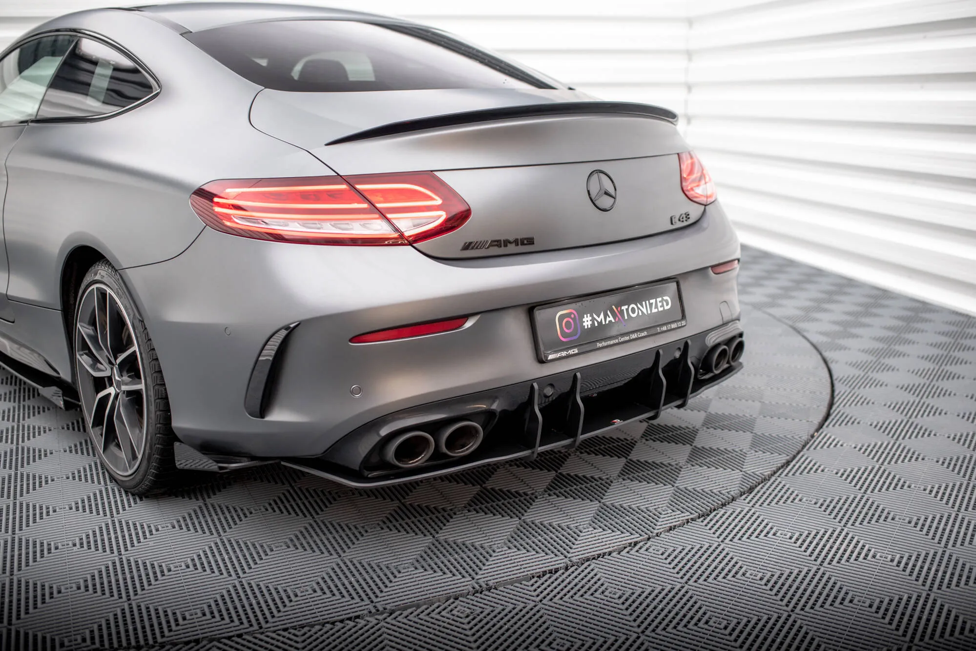 Diffuser Street Pro Mercedes-AMG C43 Coupe / Cabrio C205 Facelift / A205 Facelift - Bilde 2