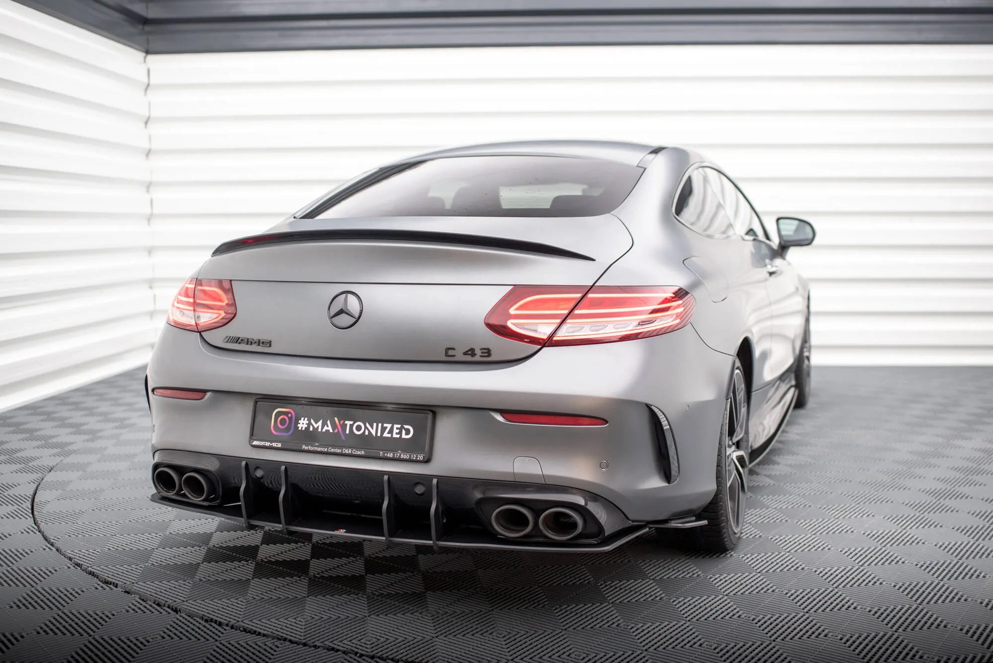 Diffuser Street Pro Mercedes-AMG C43 Coupe / Cabrio C205 Facelift / A205 Facelift