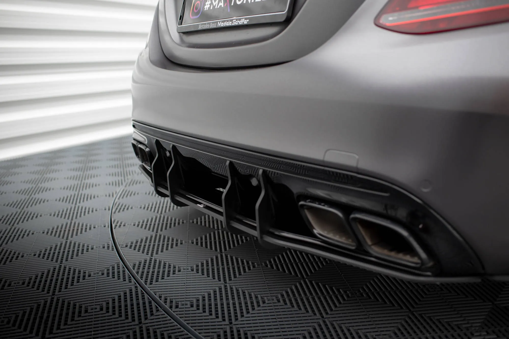 Diffuser Street Pro Mercedes-AMG C63 Sedan / Estate W205 Facelift - Bilde 3