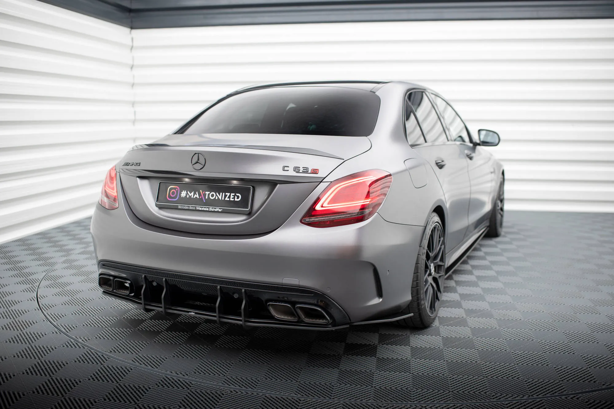 Diffuser Street Pro Mercedes-AMG C63 Sedan / Estate W205 Facelift - Bilde 4