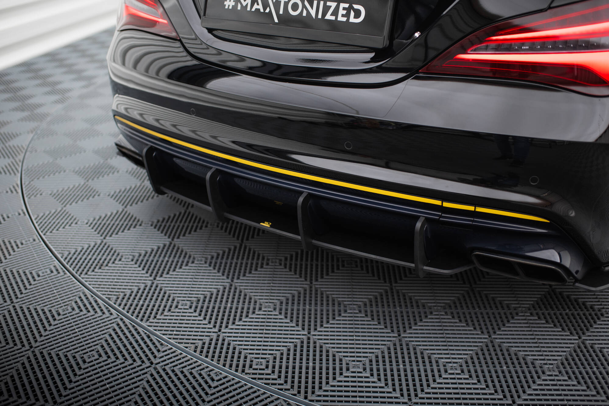 Diffuser Street Pro Mercedes-AMG CLA 45 C117 Facelift