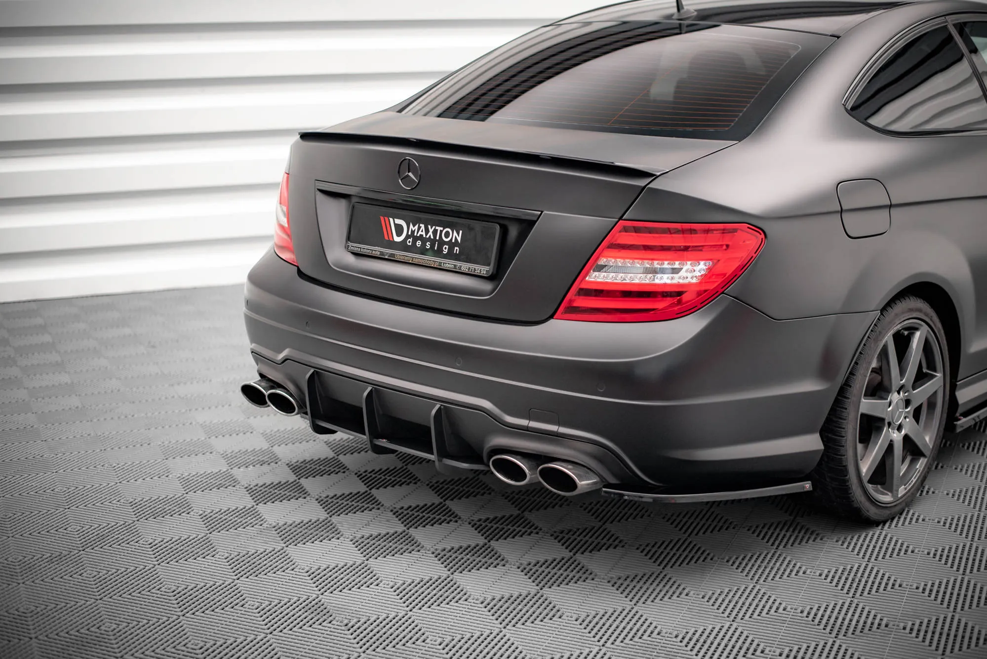 Diffuser Street Pro Mercedes-Benz C Coupe AMG-Line C204 - Bilde 2