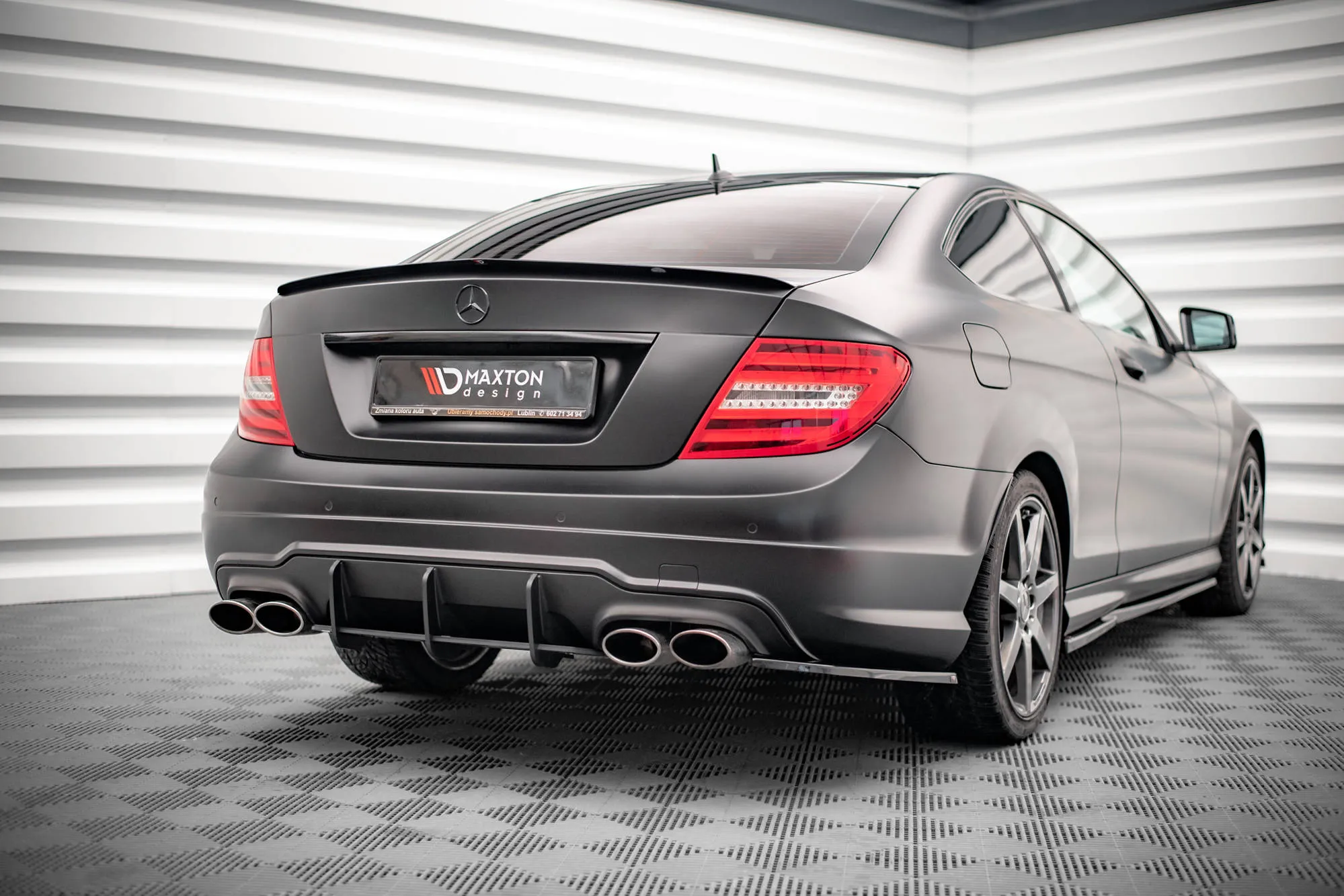 Diffuser Street Pro Mercedes-Benz C Coupe AMG-Line C204