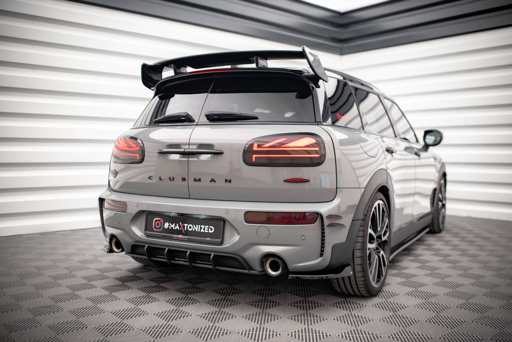Diffuser Street Pro Mini Cooper Clubman John Cooper Works F54 Facelift