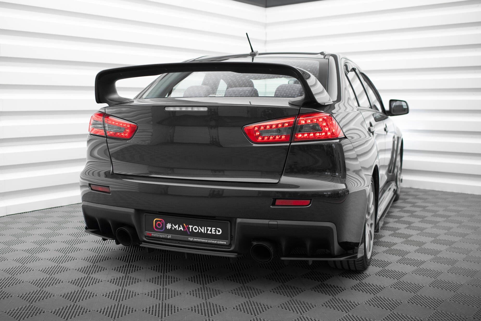 Diffuser Street Pro Mitsubishi Lancer EVO X