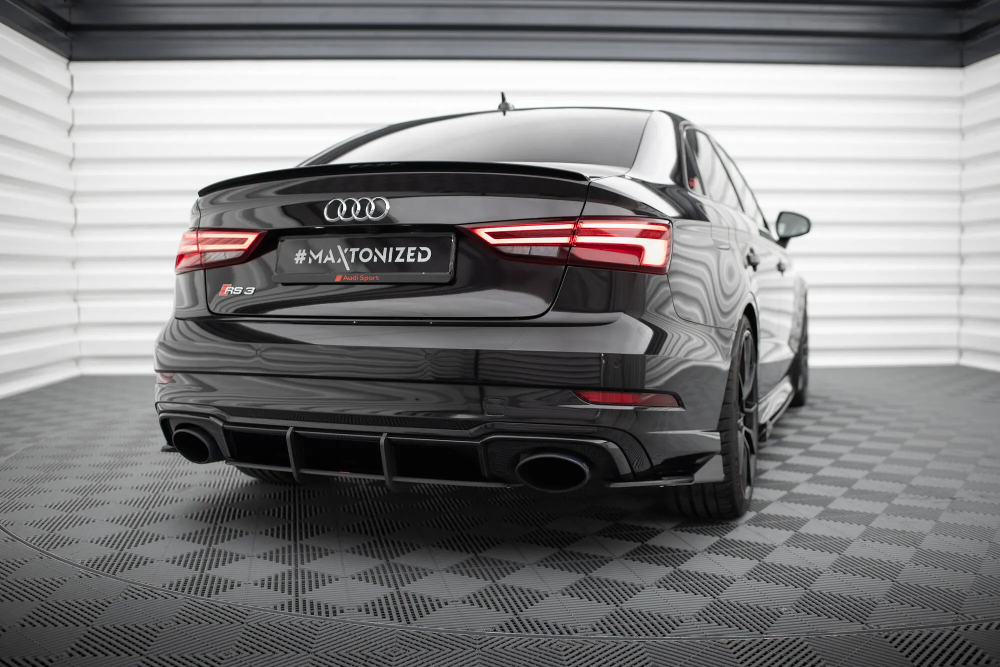 Diffuser Street Pro V.1 Audi RS3 Sedan 8V Facelift - Bilde 2