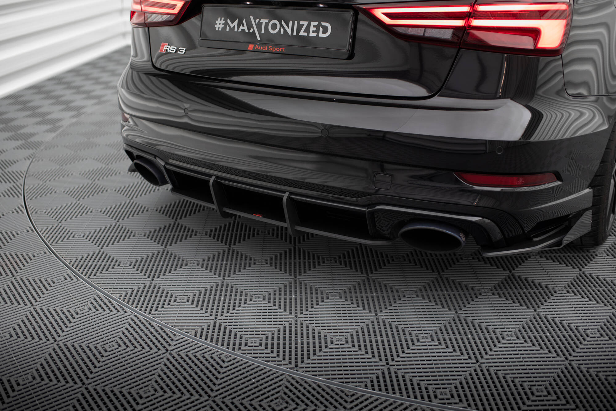Diffuser Street Pro V.1 Audi RS3 Sedan 8V Facelift
